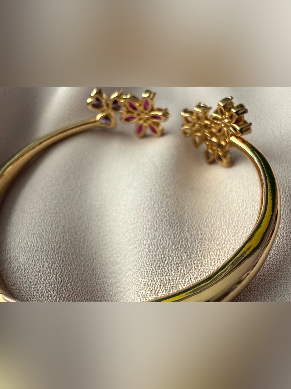 Kate Spade First Bloom Open Cuff Bracelet - Picture 6 of 7